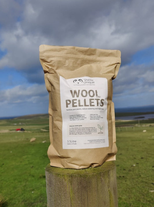 Garden Wool Pellets ~ 100% British Sheep Wool