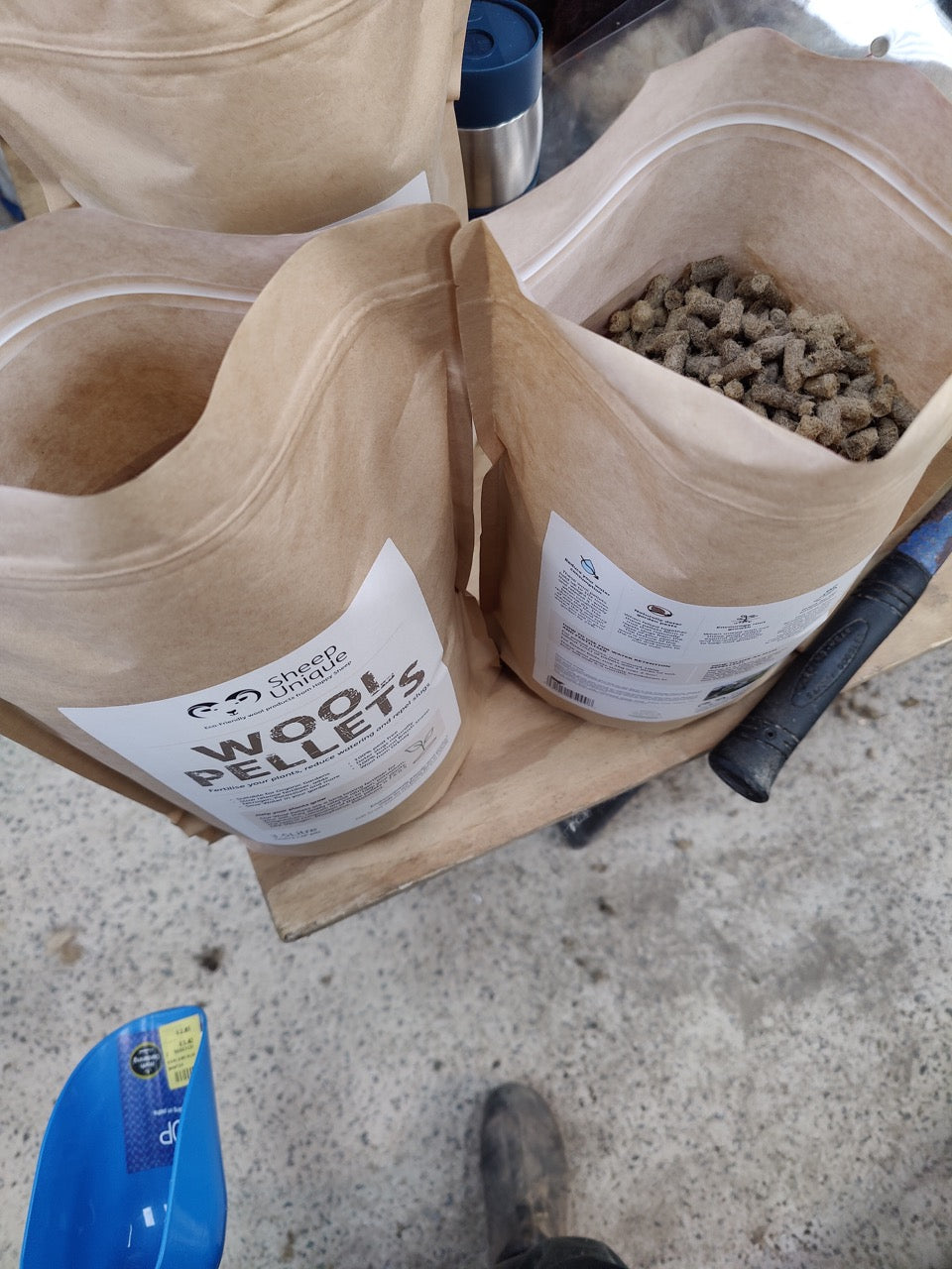 Garden Wool Pellets ~ 100% British Sheep Wool